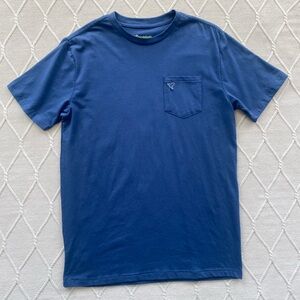 Birddogs Basic Pocket Tee Shirt Blue size M